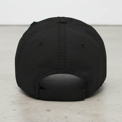 Distressed dad hat with 2nd Ranger battalion scroll and Ranger tab