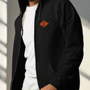 Full zip hoodie embroidered with 2nd battalion ranger diamond