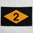 2nd battalion ranger diamond flag