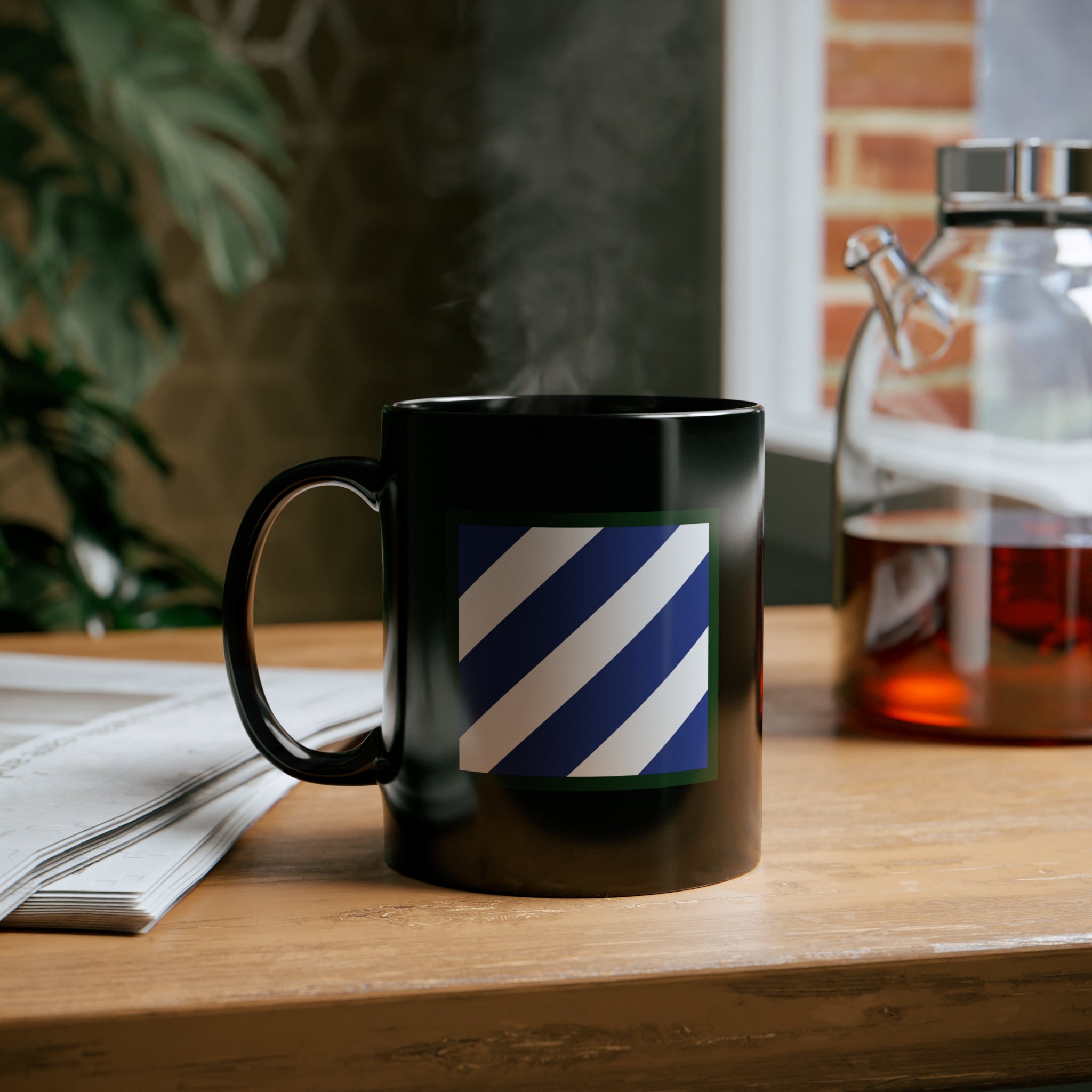 3rd Infantry Division 11oz Black Coffee Mug