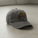 Distressed dad hat with 3rd Ranger battalion scroll and Ranger tab