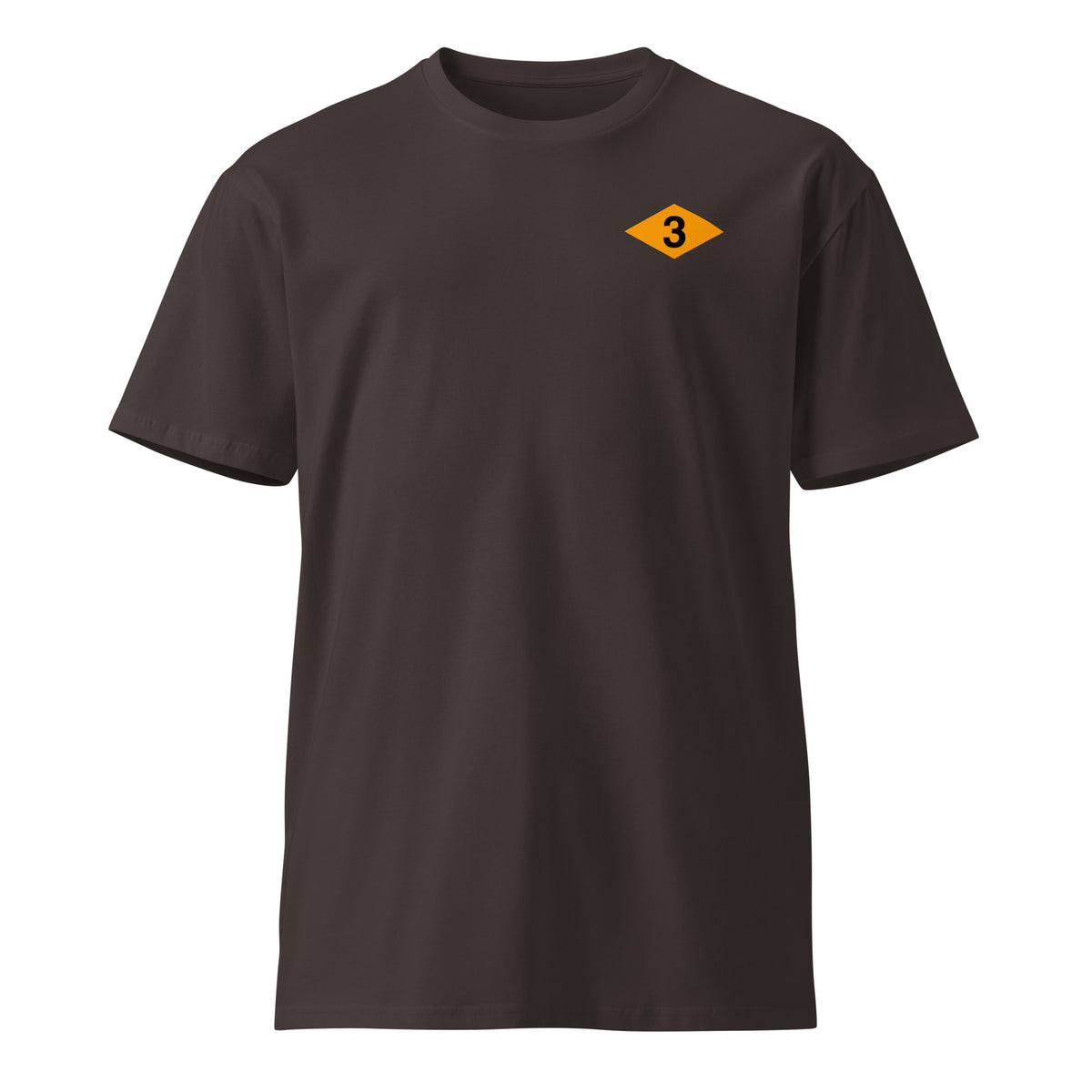 coal t-shirt with 3rd ranger battalion diamond