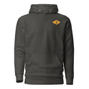 grey hoodie with 3rd ranger battalion ranger diamond from world war 2 on the left chest