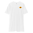 white t-shirt with 3rd ranger battalion ranger diamond on the left chest