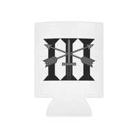 White can cooler with 3rd special forces roman numeral design
