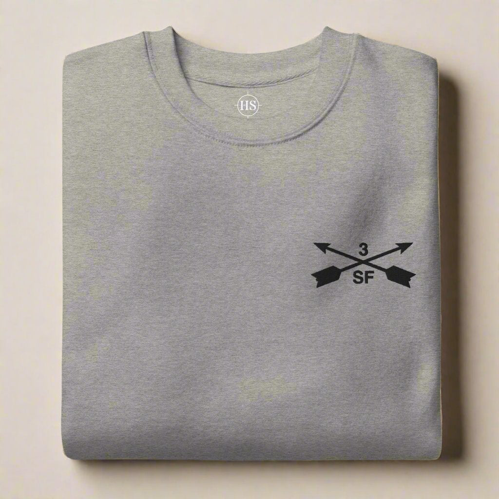 3rd special forces group sweatshirt with embroidered design