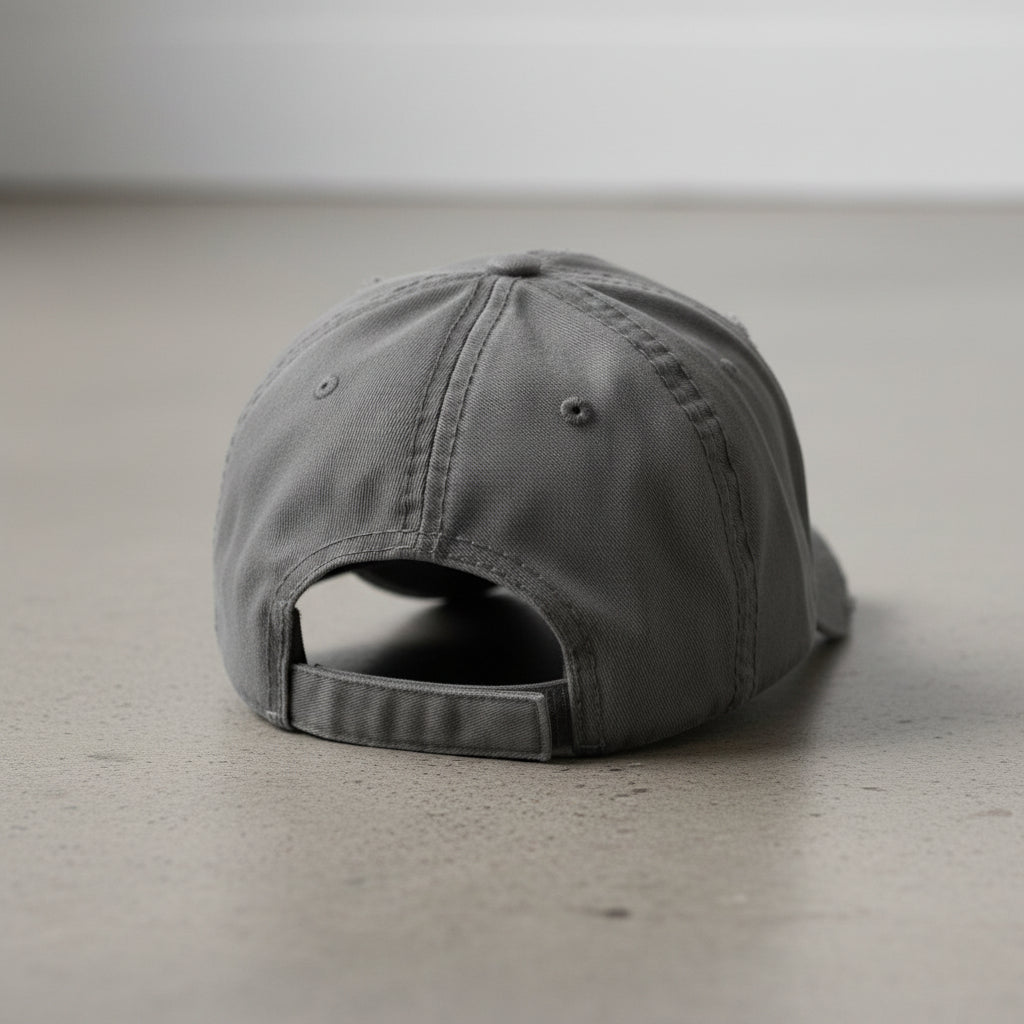 Distressed dad hat with 3rd special forces group roman numeral design