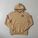 khaki hoodie with 3rd special forces group insignia on the left chest. 