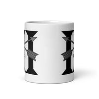 11oz white coffee mug with 3rd special forces roman numeral design