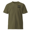 green t-shirt with 3rd special forces insignia on the left chest