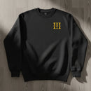Sweatshirt with 3rd special forces group roman numeral design on the left chest