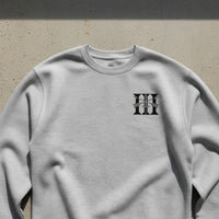 Sweatshirt with 3rd special forces group roman numeral design on the left chest