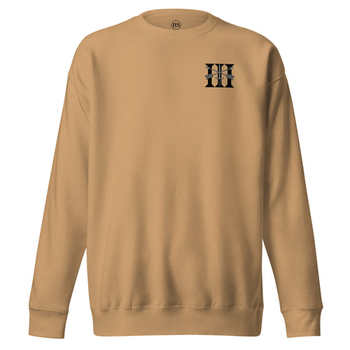 Sweatshirt with 3rd special forces group roman numeral design on the left chest