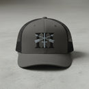 3rd special forces snapback trucker hat with roman numeral design.