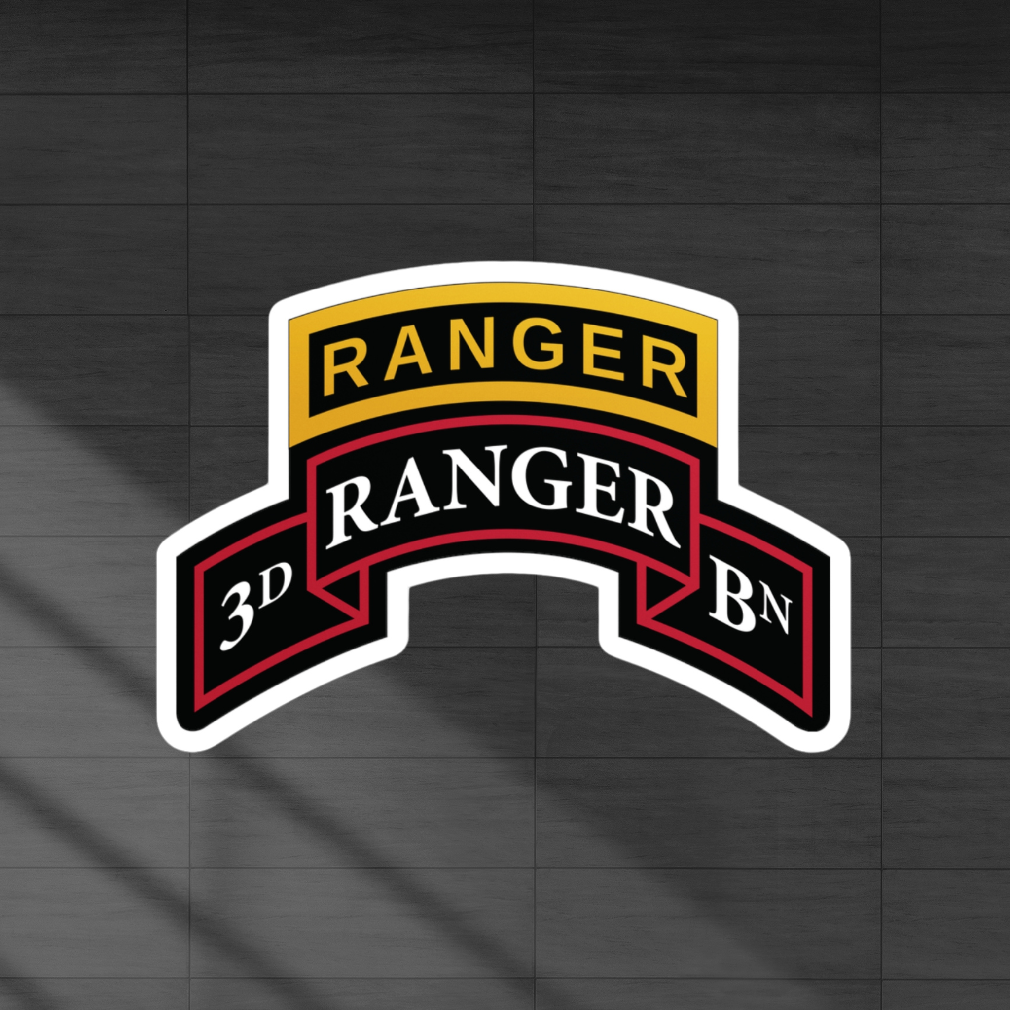 3rd Ranger Battalion Vinyl Decal Sticker