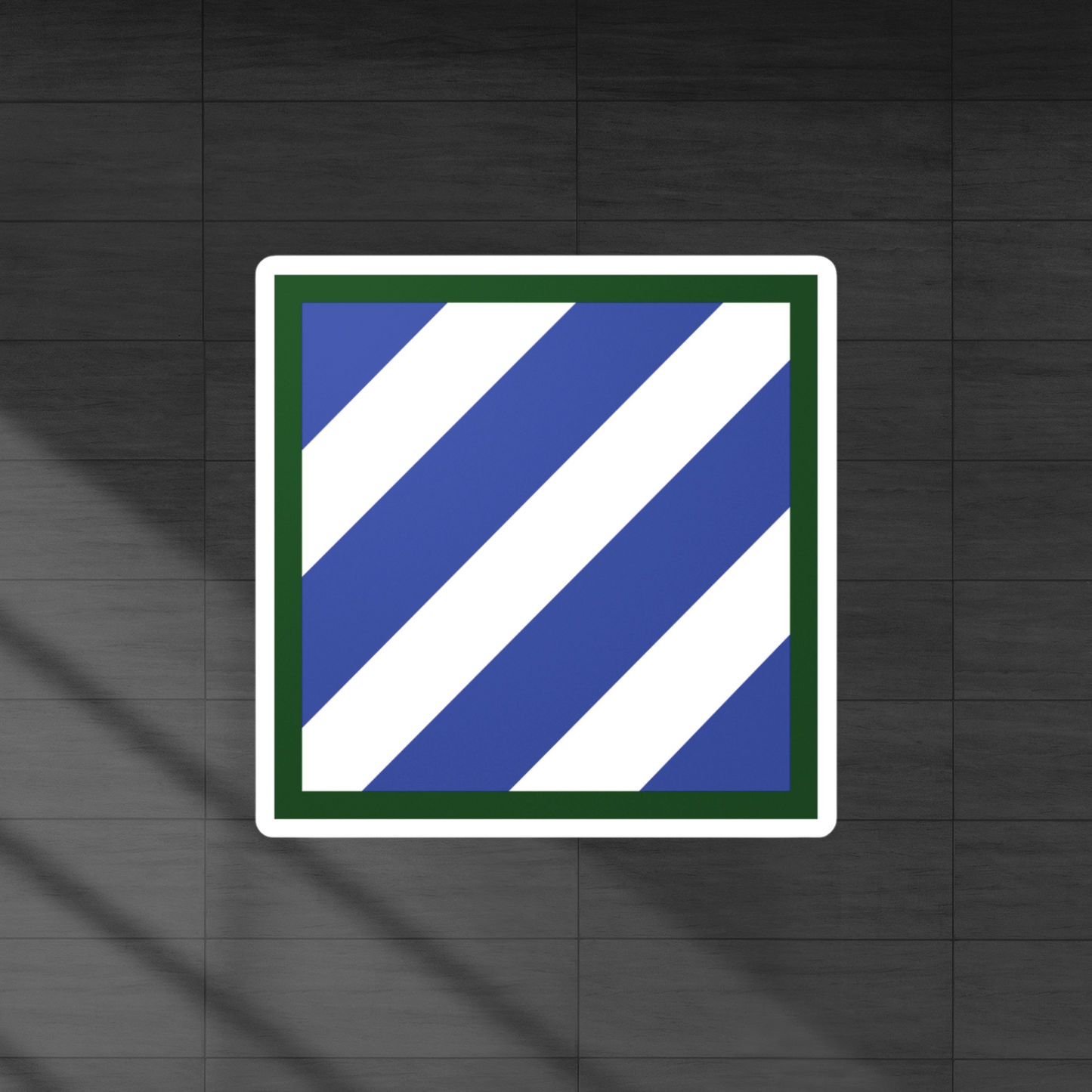 3rd infantry division insignia vinyl decal sticker