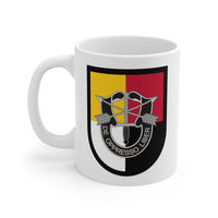 3rd special forces group insignia on a white coffee mug