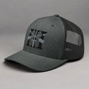 Grey snapback cap with 3rd special forces insignia and roman numeral design