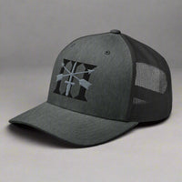 Grey snapback cap with 3rd special forces insignia and roman numeral design
