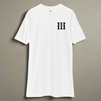 White t-shirt with 3rd special forces design on left chest