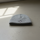 Ribbed knit beanie with 4th infantry division insignia