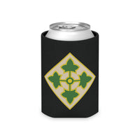 black can cooler with 4th Infantry divisoin design