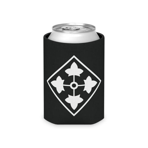 black can cooler with 4th Infantry divisoin design