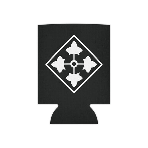 black can cooler with 4th Infantry divisoin design