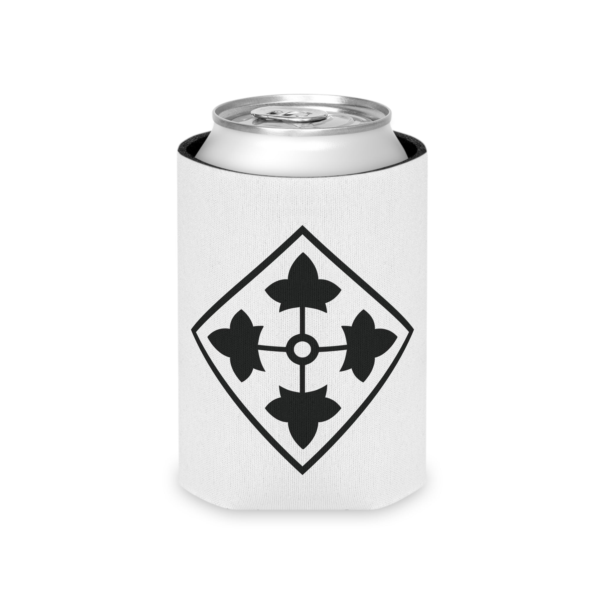 4th Infantry Division Can Cooler Beer Koozie