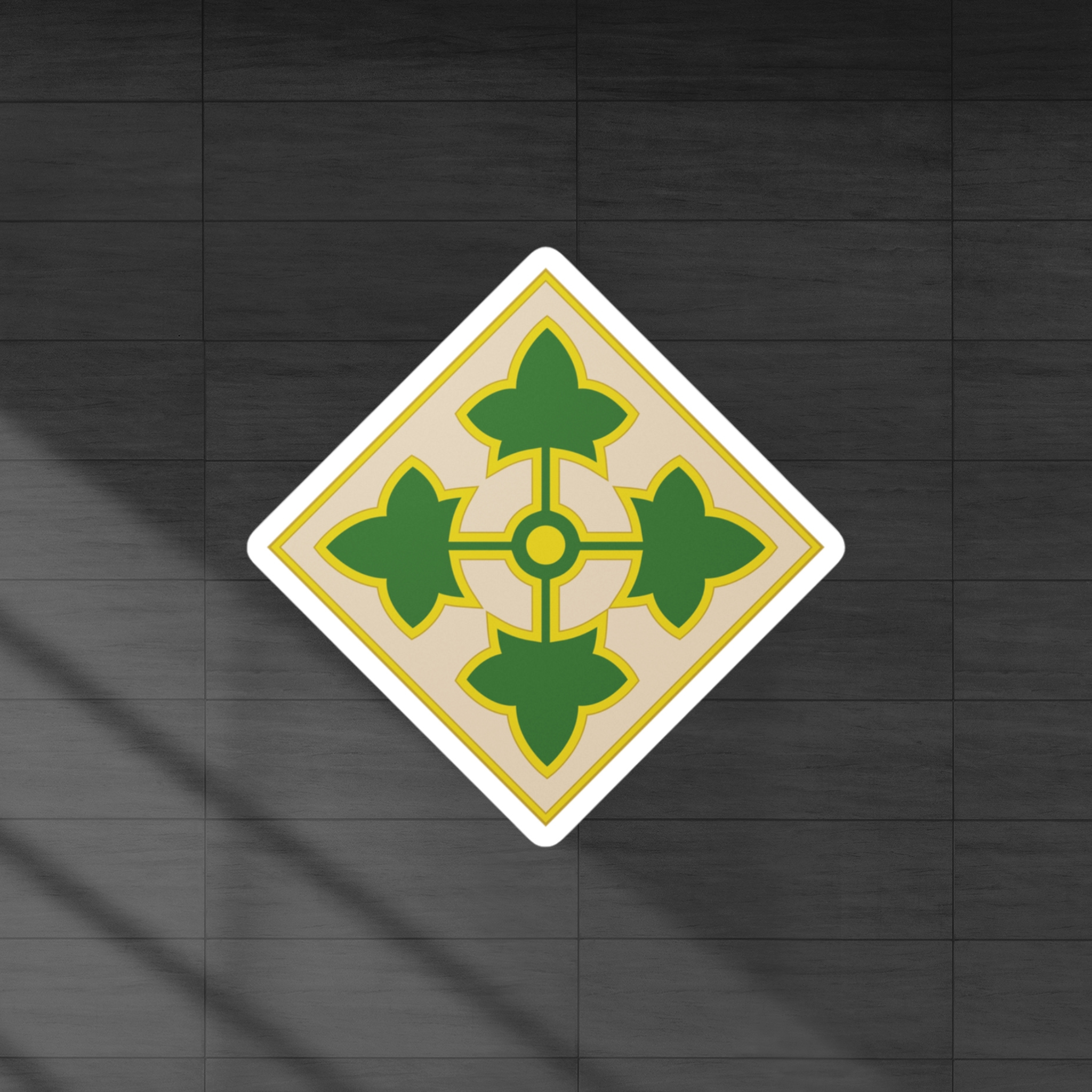 4th Infantry Division Vinyl Decal Sticker