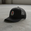 52nd aviation regiment insignia on a snapback trucker hat.