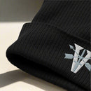 Black beanie with 5th Special Forces roman numeral design