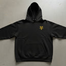 Black hoodie with 5th special forces group insignia on the left chest. 