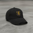 Distressed dad hat with 6th cavalry regiment insignia