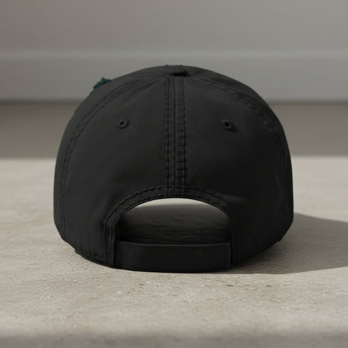 Distressed dad hat with 6th cavalry regiment insignia