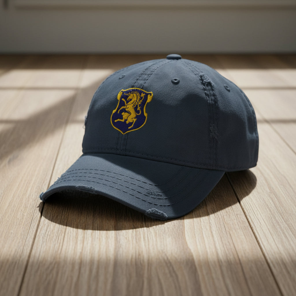 6th Cavalry Regiment Insignia Distressed Dad Hat