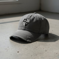 Distressed dad hat with army rangers crest