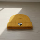 Ribbed knit beanie with 75th ranger regiment dui