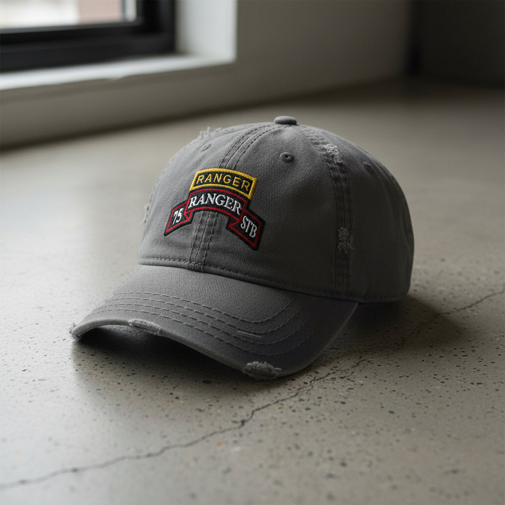 75th Ranger Regiment STB Distressed Dad Hat