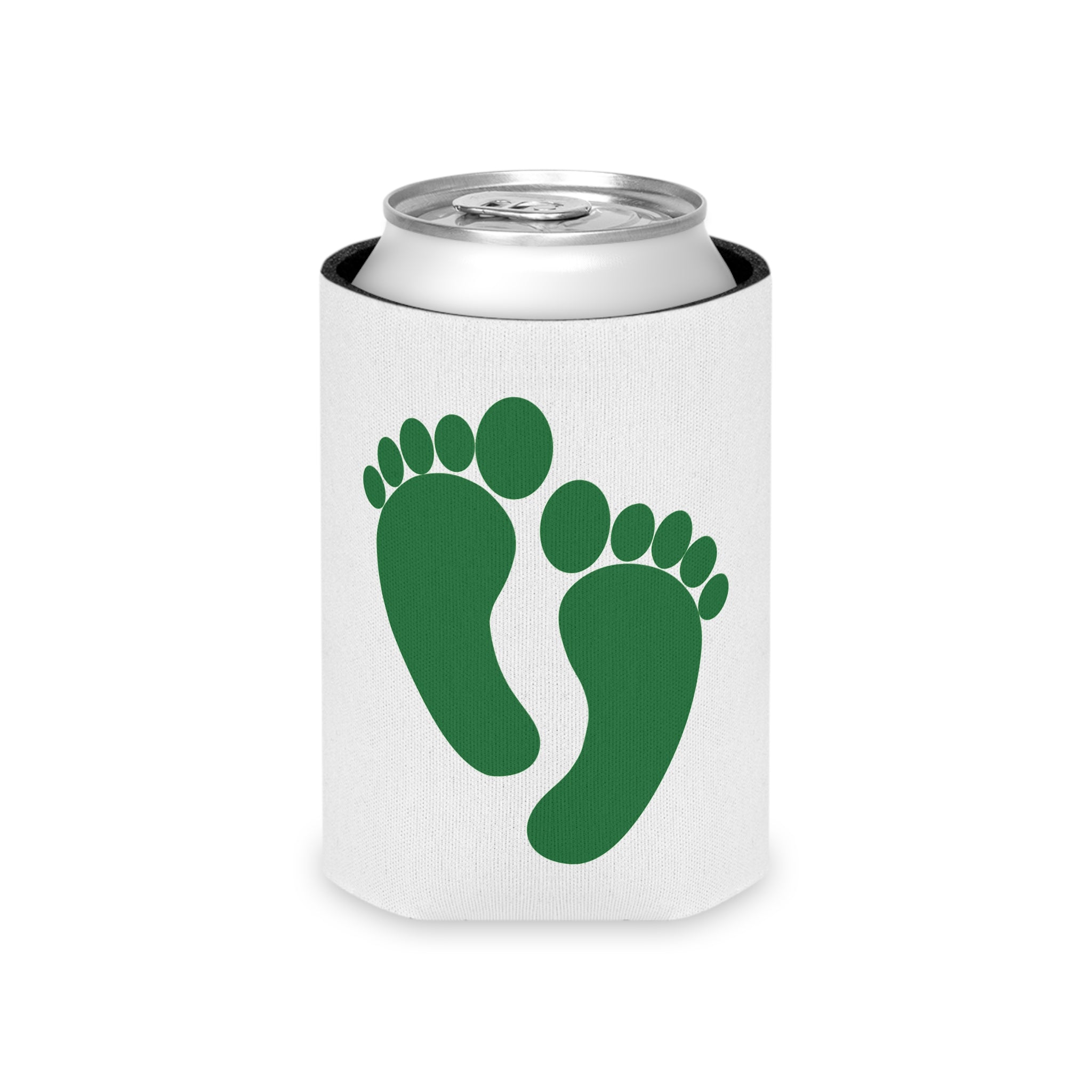 PJ Pararescue Green Feet Can Cooler Beer Koozie