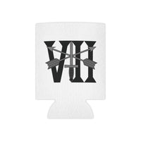 White can cooler with 7th special forces insignia and roman numeral design