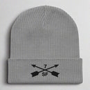 7th special forces group ribbed beanie with embroidered design