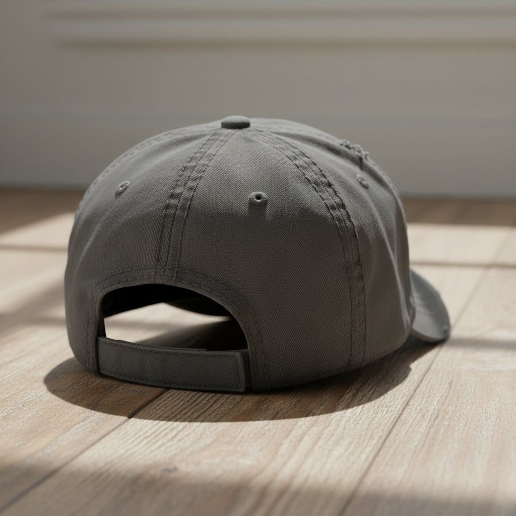 Distressed dad hat with 7th special forces group roman numeral design