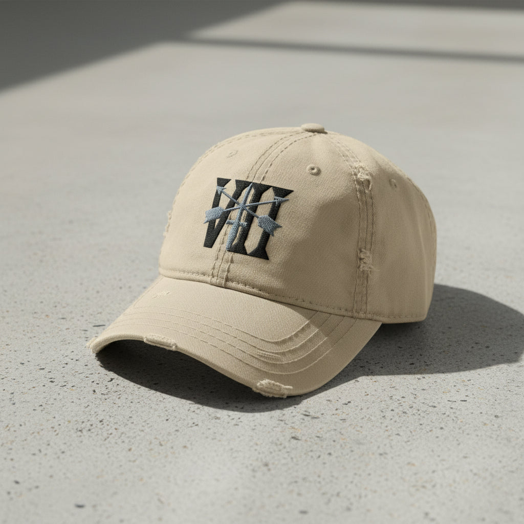 7th Special Forces Group Distressed Dad Hat
