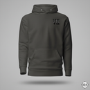 Vintage black hoodie with 7th special forces group insignia on the left chest. 