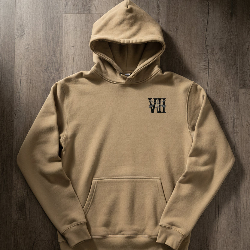 7th Special Forces Group Pullover Hoodie Roman Numeral