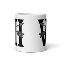 11oz white coffee mug with 7th special forces roman numeral design