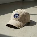 Distressed dad hat with 82nd airborne insignia
