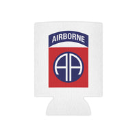White can cooler with 82nd airborne logo 