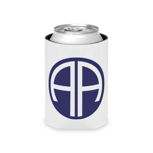 White can cooler with 82nd airborne logo 
